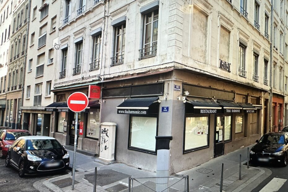 Murs de restaurant vendus à Lyon 6